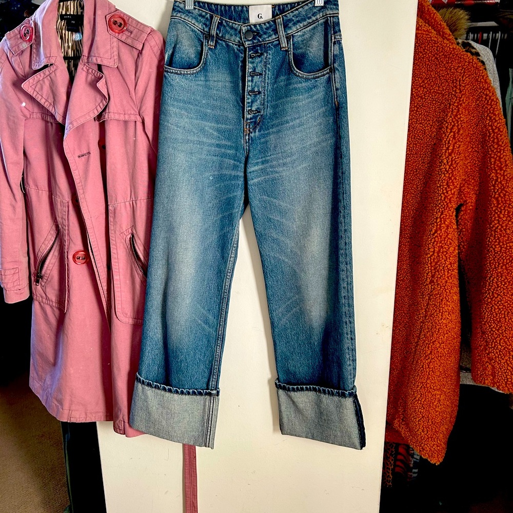 G label by GOOP Nat button fly Boyfriend Jean